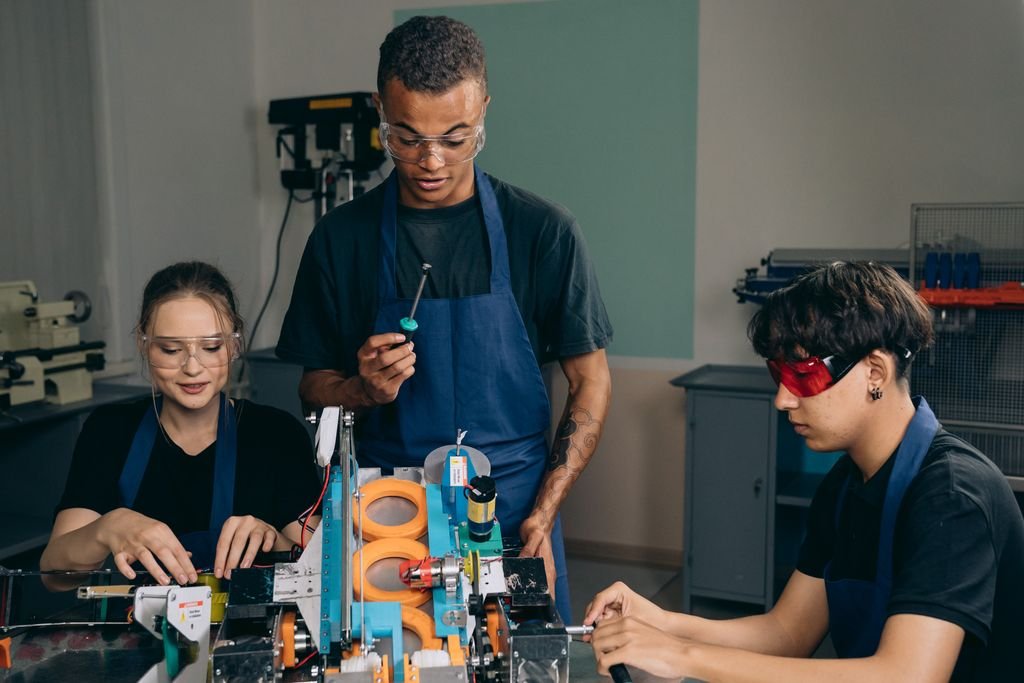 ITE School Holidays 2026 & 2027 1 ITE school holidays — students in a technical workshop